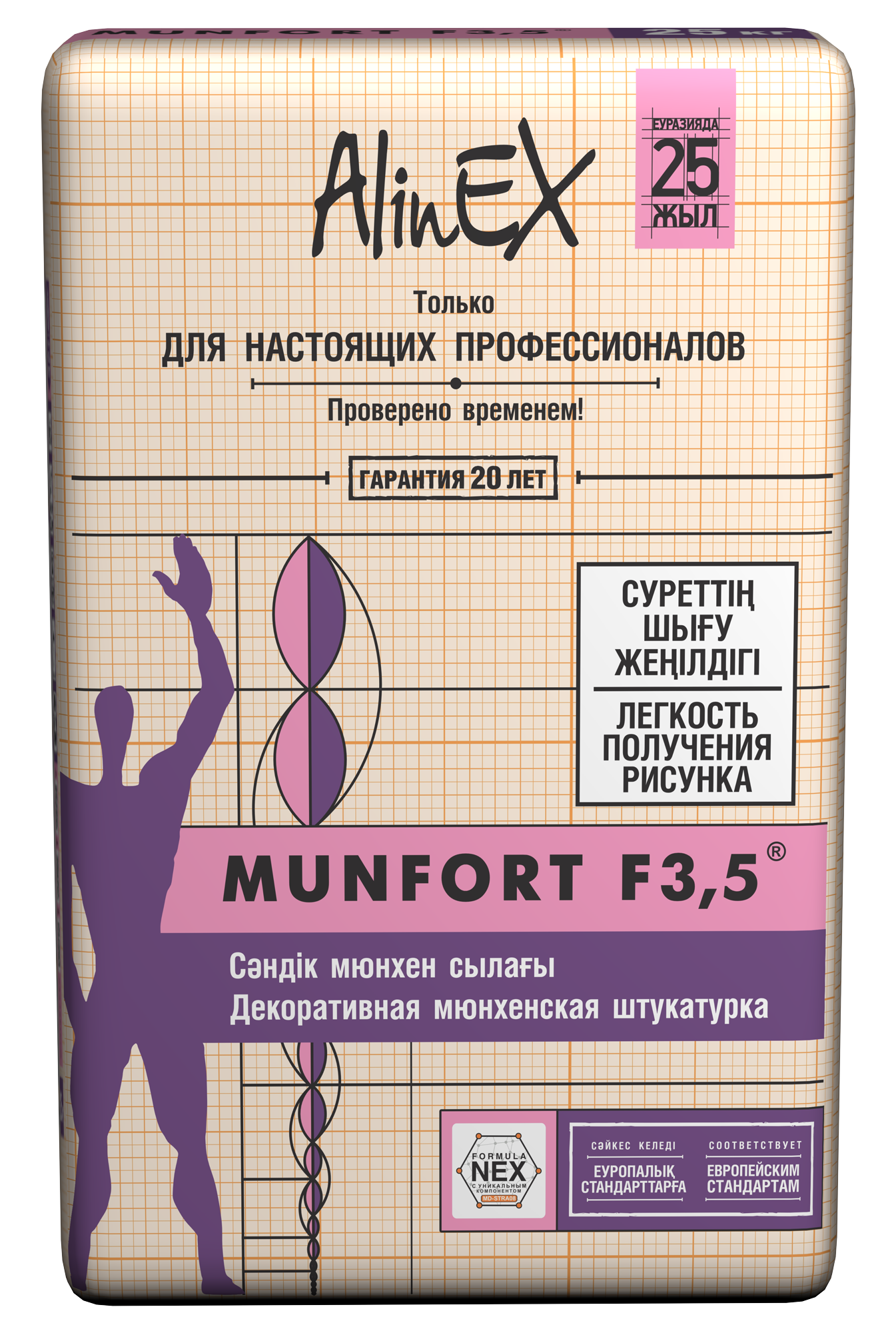 Bezakli gips MUNFORT F 3.5